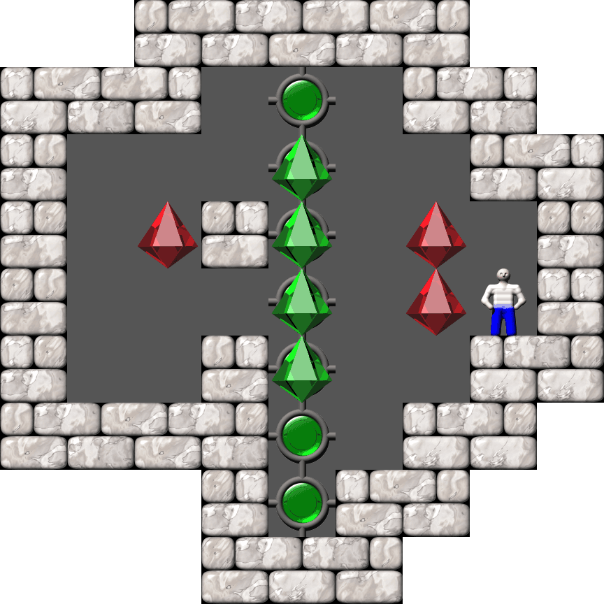 Sokoban Alberto Garcia Arranged level 3